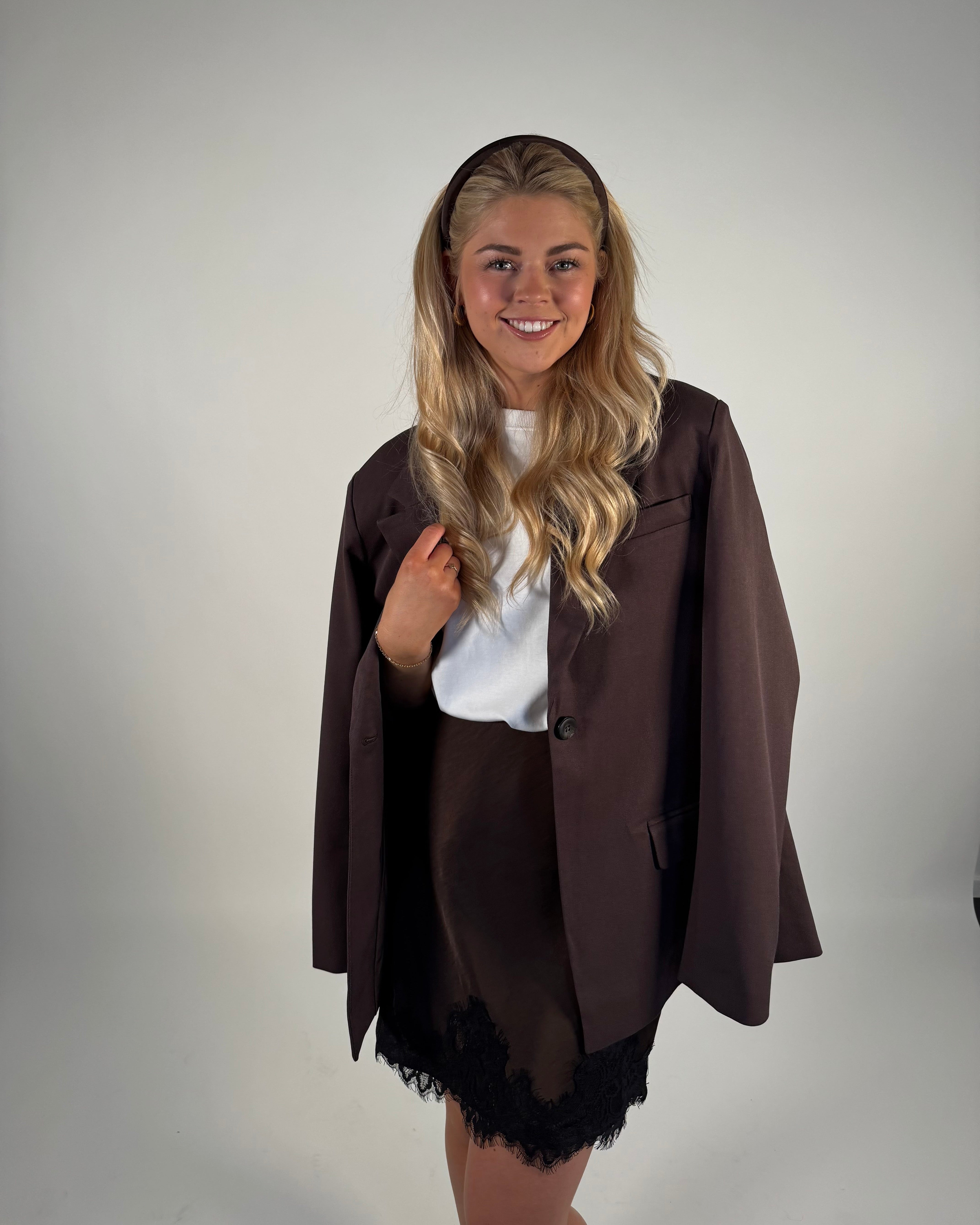 OBJLISA Blazer - Seal Brown